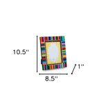 5" X 7" Colorful Pencil Bordered Photo Frame