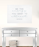 Farmhouse Style Be The Energy Quote Wall Decor