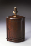 20" Brown Standard Accent Cabinet With One Drawer