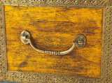 Mesa Carved Wooden Trunk Coffee Table