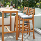 Five Piece Gray Round Glass Dining Set