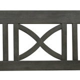 Distressed Grey Garden Armchair