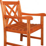 Distressed Grey Garden Armchair