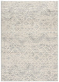 2' X 5' Ivory Abstract Area Rug