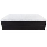 10.5" Lux Gel Infused Memory Foam And High Density Foam Mattress Twin