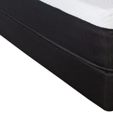 10.5" Hybrid Lux Memory Foam And Wrapped Coil Mattress Twin