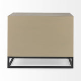 Contemporary Light Wash Diamond Accent Cabinet