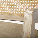 Rustic Black Metal Cabinet With Glass Doors