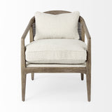 Fusion Light Cane Back Arm Chair