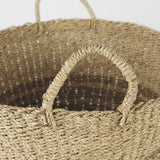 Set Of Three Light Brown Storage Baskets