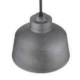 Barnes 1-Light Gray Convertible Pendant