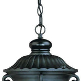 Naples 1-Light Matte Black Hanging Light