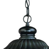 Naples 1-Light Matte Black Hanging Light