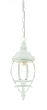 White Glass Globe Hanging Light