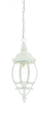 White Glass Globe Hanging Light