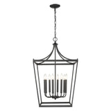 Kennedy 8-Light Matte Black Pendant