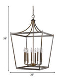 Kennedy 8-Light Oil-Rubbed Bronze Foyer Pendant