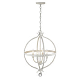 Callie 1-Light Country White Pendant