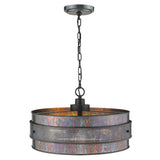 Ryker 3-Light Bronze Patina Pendant