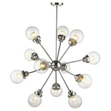 Portsmith 12-Light Polished Nickel Chandelier