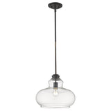 Torrel 1-Light Oil-Rubbed Bronze Pendant