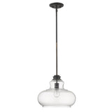 Torrel 1-Light Oil-Rubbed Bronze Pendant