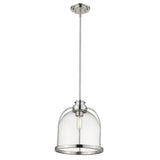 Stanton 1-Light Polished Nickel Pendant