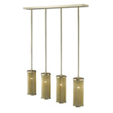 Basetti 4-Light Gold Pendant