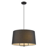 Lamia 3-Light Matte Black Mini Pendant