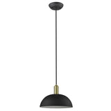 Ingo 1-Light Matte Black Pendant