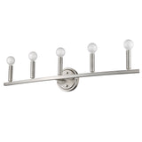 Sawyer 5-Light Satin Nickel Vanity