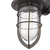 Silver Teardrop Shape Wall Sconce