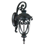 Naples 1-Light Marbelized Mahogany Wall Light