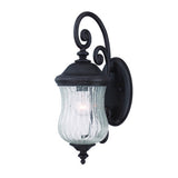 Matte Black Urn Shaped Wall Light