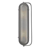 Terra 2-Light Gray Sconce