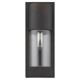 Contemporary Antique Bronze and Glass Wall Light