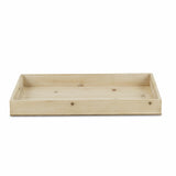 19" Natural Minimalist Wooden Tray