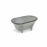 Jumbo Light Gray Bathtub Decorative Sculpture