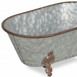 Jumbo Light Gray Bathtub Decorative Sculpture