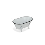 White Bathtub Decorative Sculpture