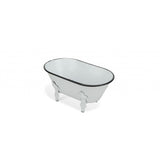 White Bathtub Decorative Sculpture