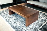 Modern Copper Tone Coffee Table