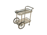 Modern Rolling Bar Cart Serving Trolley