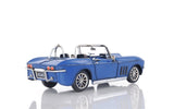 Blue Corvette Stingray Sculpture