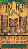 Wood Tiki Bar Wall Décor