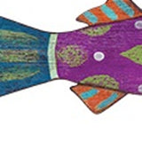 Rustic Purple Whimsy The Fish Wall Art