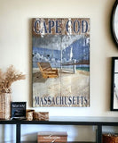 Cape Cod Porch Swing Wall Art