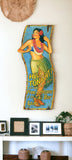 Vintage Hula Girl Tiki Bar Advertisment Wall Décor