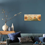 Vintage Blue Print of The Bicycle Wall Art