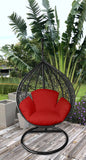 Primo Red Indoor Outdoor Replacement Cushion for Egg Chair